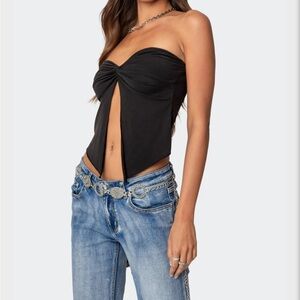 Strapless Edikted Going out Top